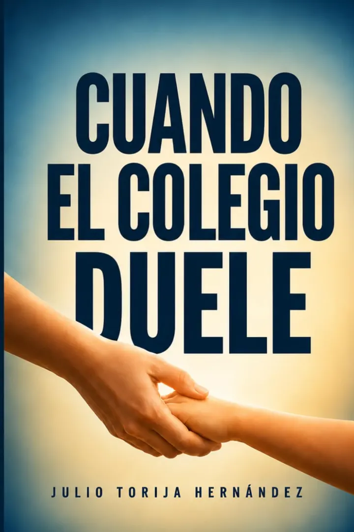 Portada del libro «Cuando el colegio duele», de Julio Torija Hernández